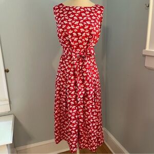 Red Poppy Dress